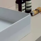 keramické umyvadlo moderního designu podpora Sun 60x37, made in Italy Viadurini