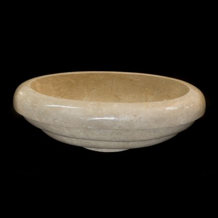 Mramorové umyvadlo na desku designu Tito, jedinečný kousek Viadurini