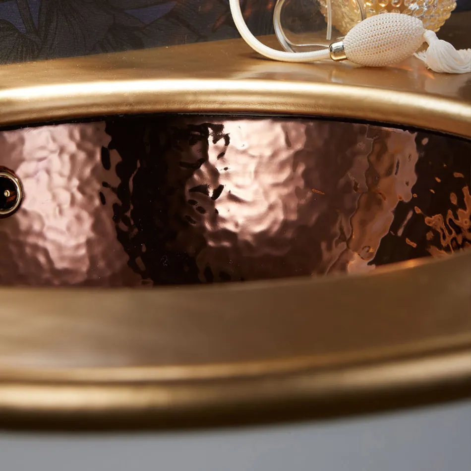 Vestavné umyvadlo v provedení Fire Clay o 3 povrchových úpravách Made in Italy - Erioli Viadurini