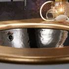 Vestavné umyvadlo v provedení Fire Clay o 3 povrchových úpravách Made in Italy - Erioli Viadurini