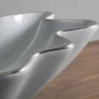 Moderní umývadlo v bílé keramice vyrobené v Itálii Rayan Viadurini