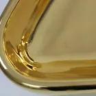 Moderní umyvadlo na desku ze zlaté keramiky italské Sofie Viadurini