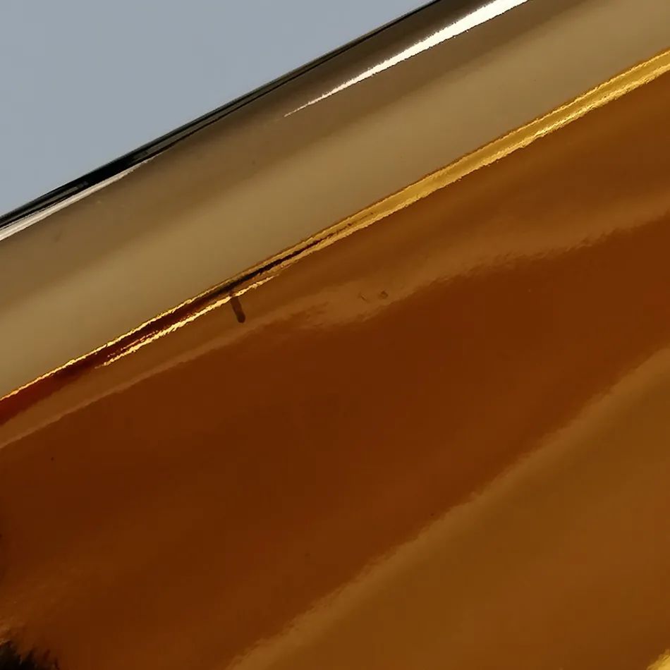 Moderní umyvadlo na desku ze zlaté keramiky italské Sofie Viadurini