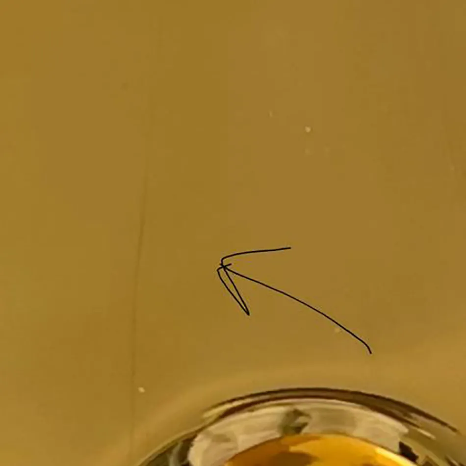 Moderní umyvadlo na desku ze zlaté keramiky italské Sofie Viadurini