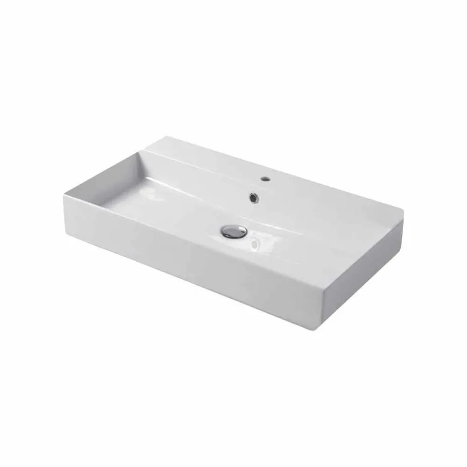 Single Hole Basin pro oporu nebo zeď v Coliviata Colivi Ceramic Viadurini