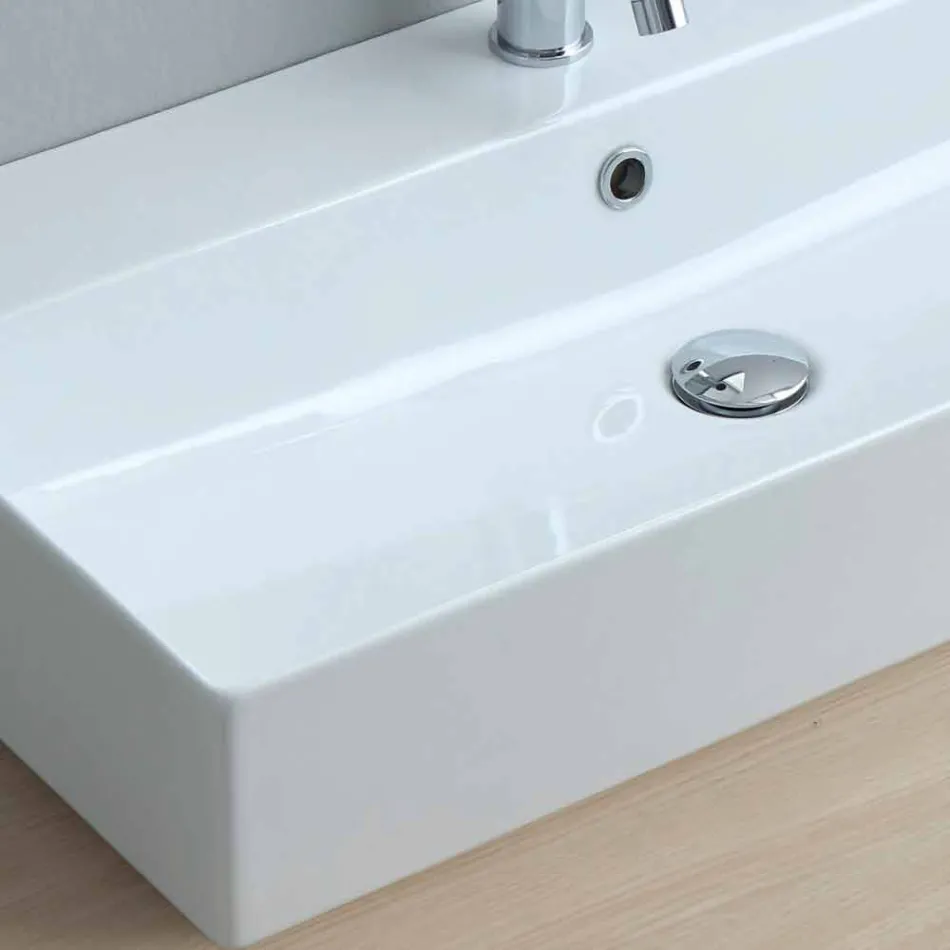 Single Hole Basin pro oporu nebo zeď v Coliviata Colivi Ceramic Viadurini