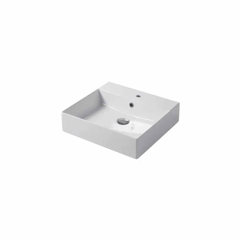 Single Hole Basin pro oporu nebo zeď v Coliviata Colivi Ceramic Viadurini