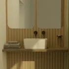 Umyvadlo vyrobené z keramiky Dostupné v různých barvách Made in Italy - Košík Viadurini