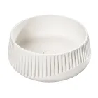 Kulaté umyvadlo na desku vyrobené z cementu a pryskyřice - Ibisco Viadurini