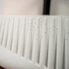 Kulaté umyvadlo na desku vyrobené z cementu a pryskyřice - Ibisco Viadurini