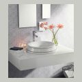 Polozapuštěné koupelnové umyvadlo vyrobené z šamotu Made in Italy - Erasmo