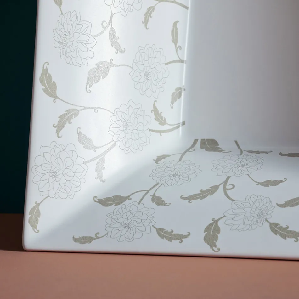 Polozápustné umyvadlo z šamotové hlíny různých povrchů Made in Italy - Ultima Viadurini