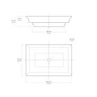 Polozápustné umyvadlo ze šamotové hlíny různých povrchových úprav Made in Italy - Ultima Viadurini