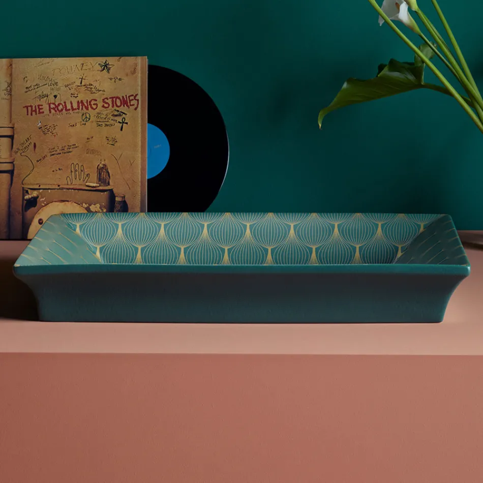 Polozápustné umyvadlo ze šamotové hlíny různých povrchových úprav Made in Italy - Ultima Viadurini