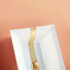 Polozápustné umyvadlo z šamotové hlíny různých povrchů Made in Italy - Ultima Viadurini