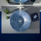 Polozápustné umyvadlo v provedení Fire Clay v různých povrchových úpravách Made in Italy - Capatosta Viadurini