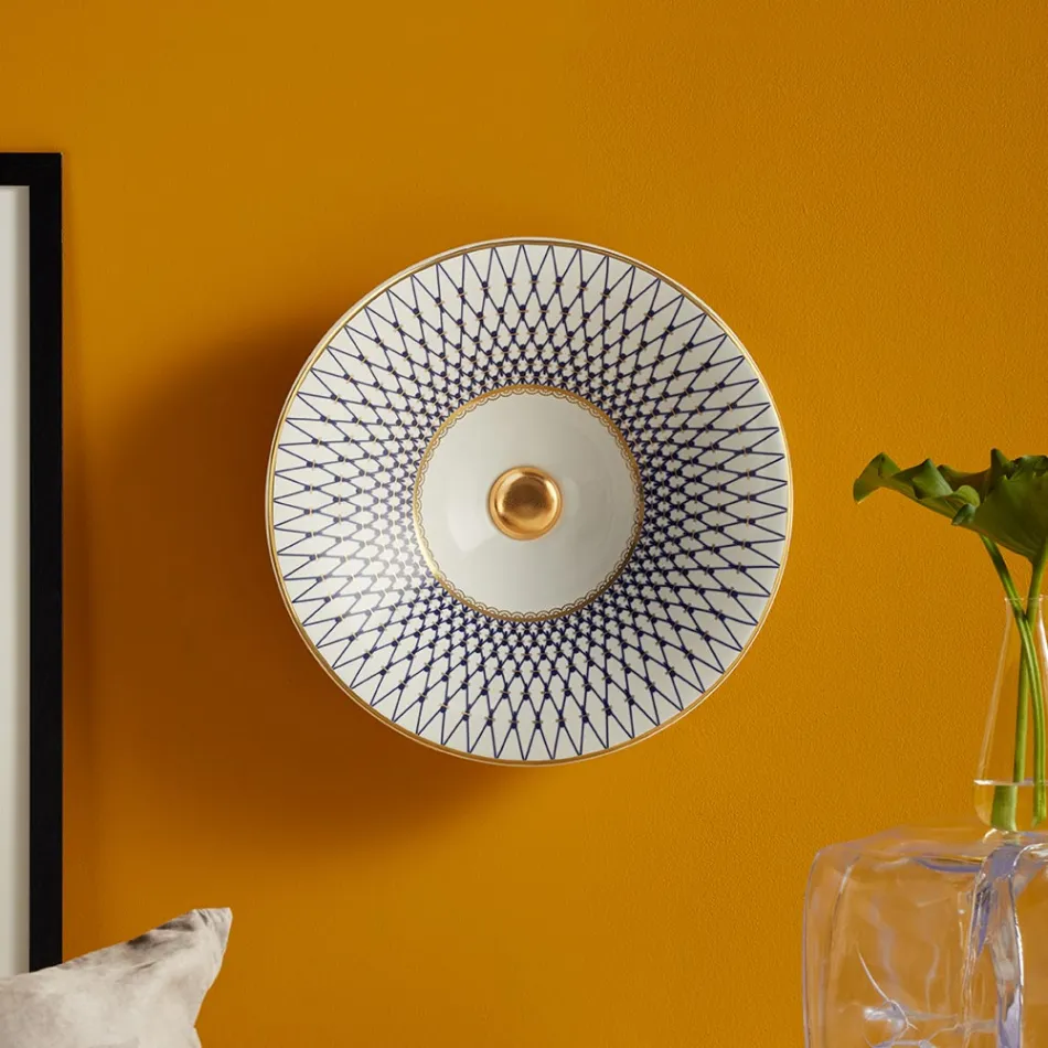 Polozápustné umyvadlo z francouzského porcelánu nejvyšší kvality - Pausa Viadurini