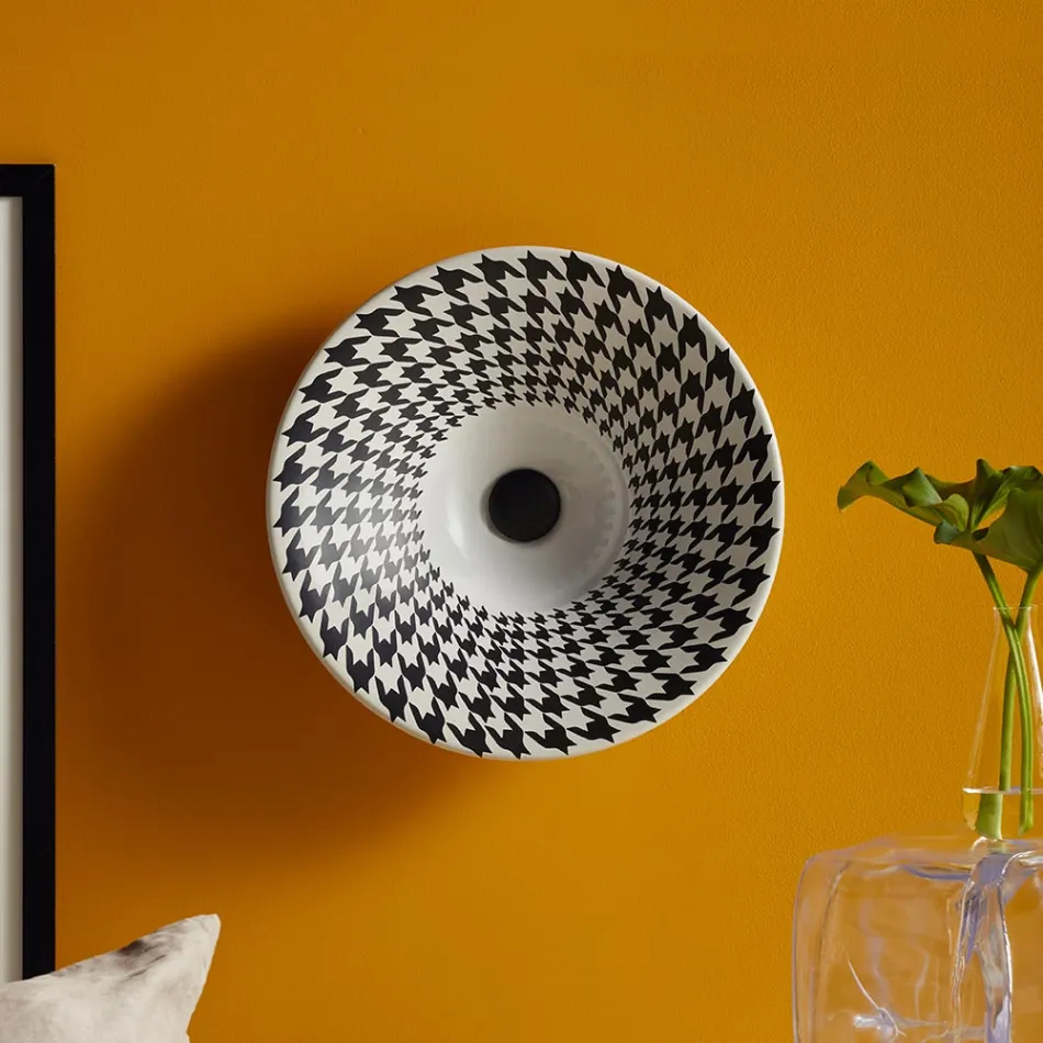 Polozápustné umyvadlo z francouzského porcelánu nejvyšší kvality - Pausa Viadurini