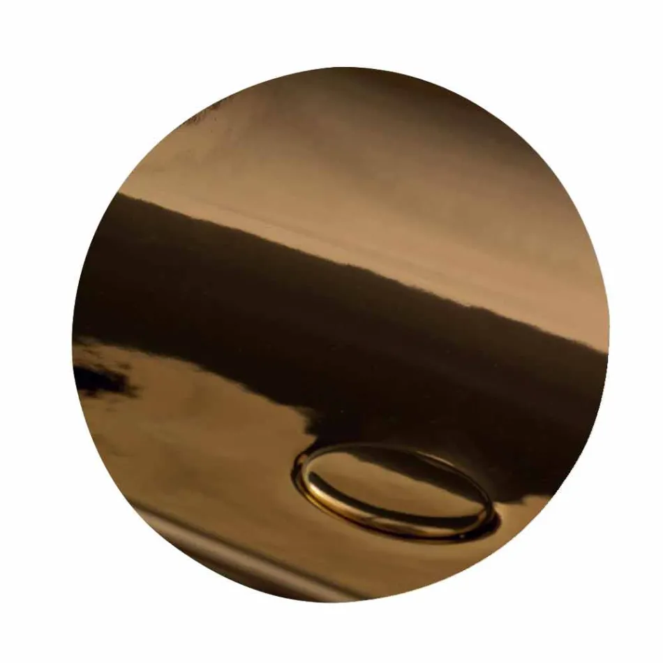 Umyvadlo v moderním designu keramických Sun 120x45 cm Made in Italy Viadurini