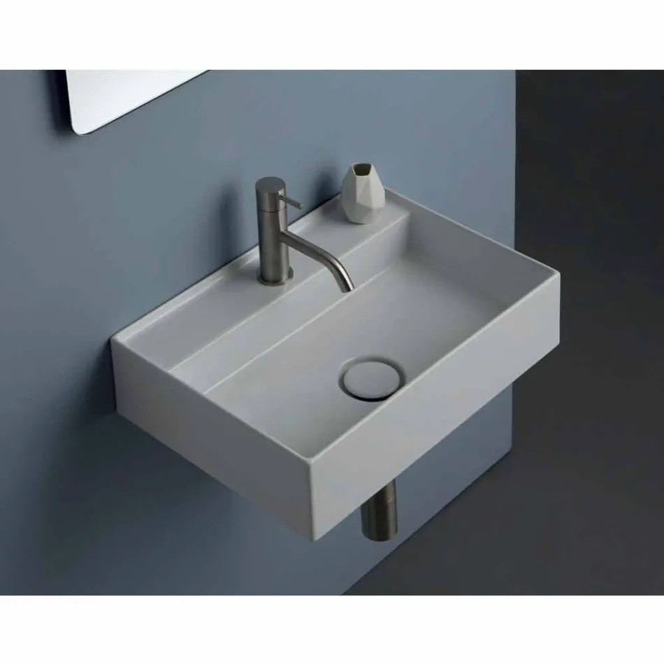 Umyvadlo na slunci 50x35 cm keramika, různé barvy jsou k dispozici Viadurini