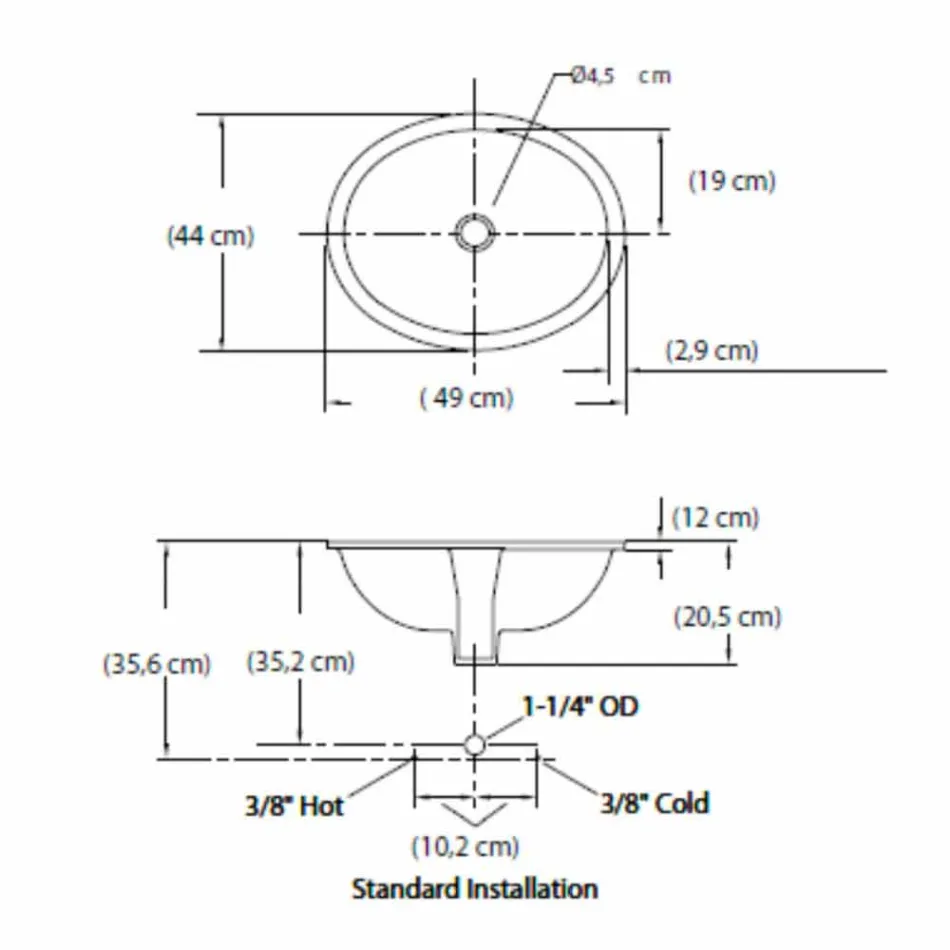 Nevyhazujte umyvadlo do hlíny a zlata ručně vyráběné v Itálii, Egejské moře Viadurini