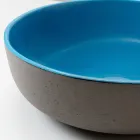 Umyvadlo na desku v tmavém Raku, vyrobené v Itálii - odkapávací Viadurini