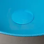 Umyvadlo na desku v tmavém Raku, vyrobené v Itálii - odkapávací Viadurini