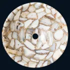 Pultová kolo podpora kámen achát Mila, jednodílná Viadurini