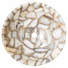 Pultová kolo podpora kámen achát Mila, jednodílná Viadurini