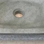 Navrhněte zelené umývadlo v Hilda kameni Viadurini