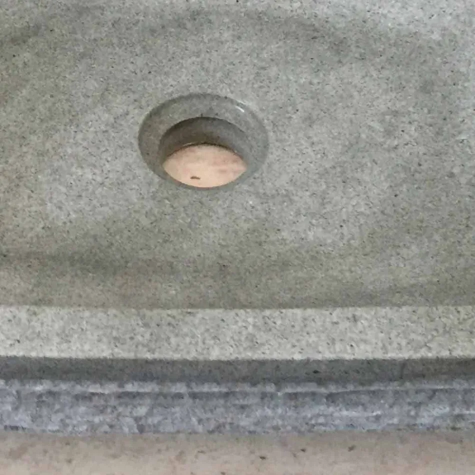 Navrhněte zelené umývadlo v Hilda kameni Viadurini