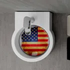 Umývadlo / závěs designové desky vyrobené v Itálii Tor Viadurini