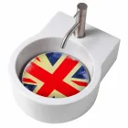 Umývadlo / závěs designové desky vyrobené v Itálii Tor Viadurini