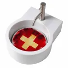 Umývadlo / závěs designové desky vyrobené v Itálii Tor Viadurini