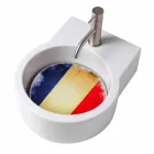 Umývadlo / závěs designové desky vyrobené v Itálii Tor Viadurini