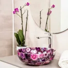 Kulatý dřez z achátového kamene - Buffalo Viadurini