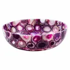 Kulatý dřez z achátového kamene - Buffalo Viadurini