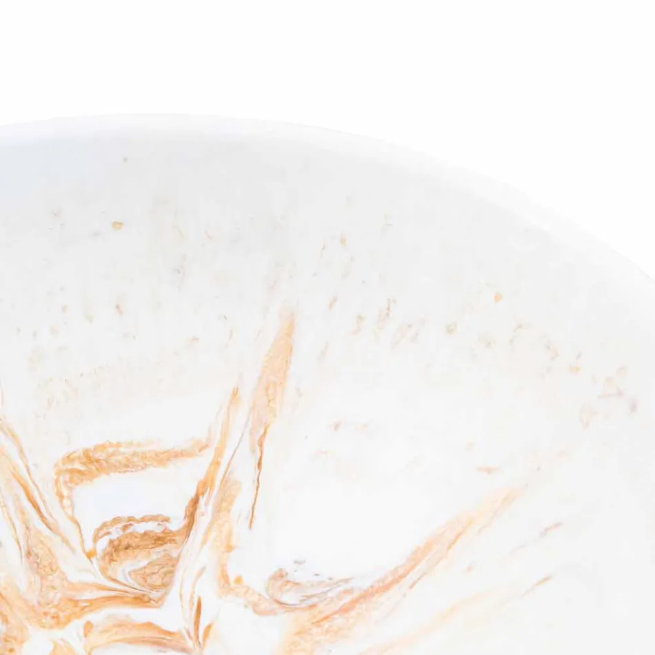 Designová podpora umyvadla v Golden Resin - Dogliola Viadurini