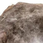 Ručně vyrobený umyvadlo na desku z kouřového křemenného kamene, Vigasio Viadurini