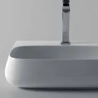 Samostatný nebo nástěnný keramický dřez L 55 cm vyrobený v Itálii, Gais Viadurini