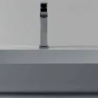 Samostatný nebo zavěšený keramický dřez L 90 cm vyrobený v Itálii, Gais Viadurini