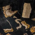 Umyvadlo na desku ručně vyrobené z říčního kamene, Palizzi Viadurini