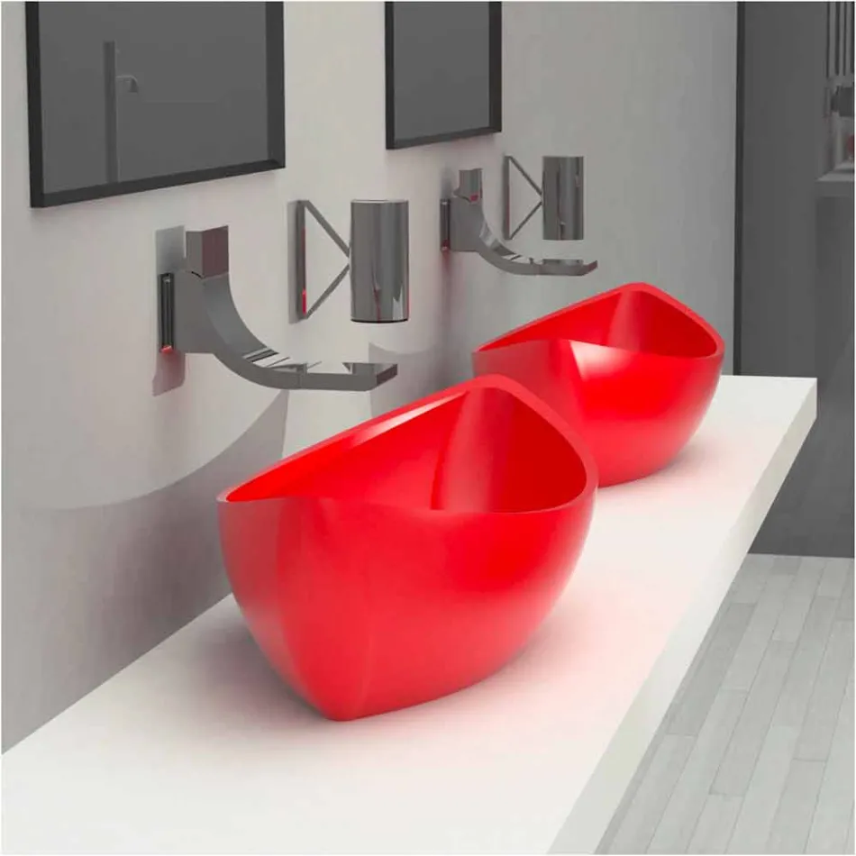 Designový dřez v Adamantx® Sashimi Vyrobeno v Itálii Viadurini