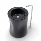 Moderní sloupové samostatné umyvadlo vyrobené v Itálii, Syracuse Viadurini