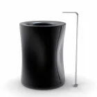 Moderní sloupové samostatné umyvadlo vyrobené v Itálii, Syracuse Viadurini