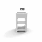 Moderní monoblokový volně stojící dřez vyrobený v Itálii, Tufino Viadurini