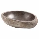 Moderní deska z ručně vyráběného říčního kamene, Buriasco Viadurini