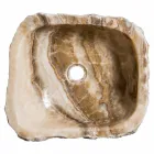 Moderní ruční onyxové kamenné umyvadlo, Buttrio Viadurini