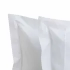 Jednobarevné listy kompletní v bavlněné saténové pro dvoulůžko - ibišek Viadurini