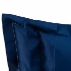 Jednobarevné listy kompletní v bavlněné saténové pro dvoulůžko - ibišek Viadurini